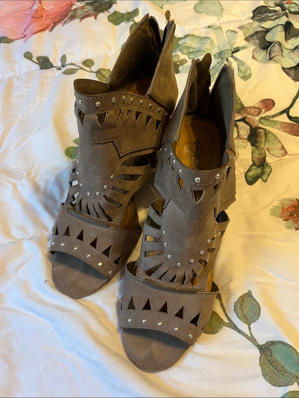 Qupid Booties Size 9.5